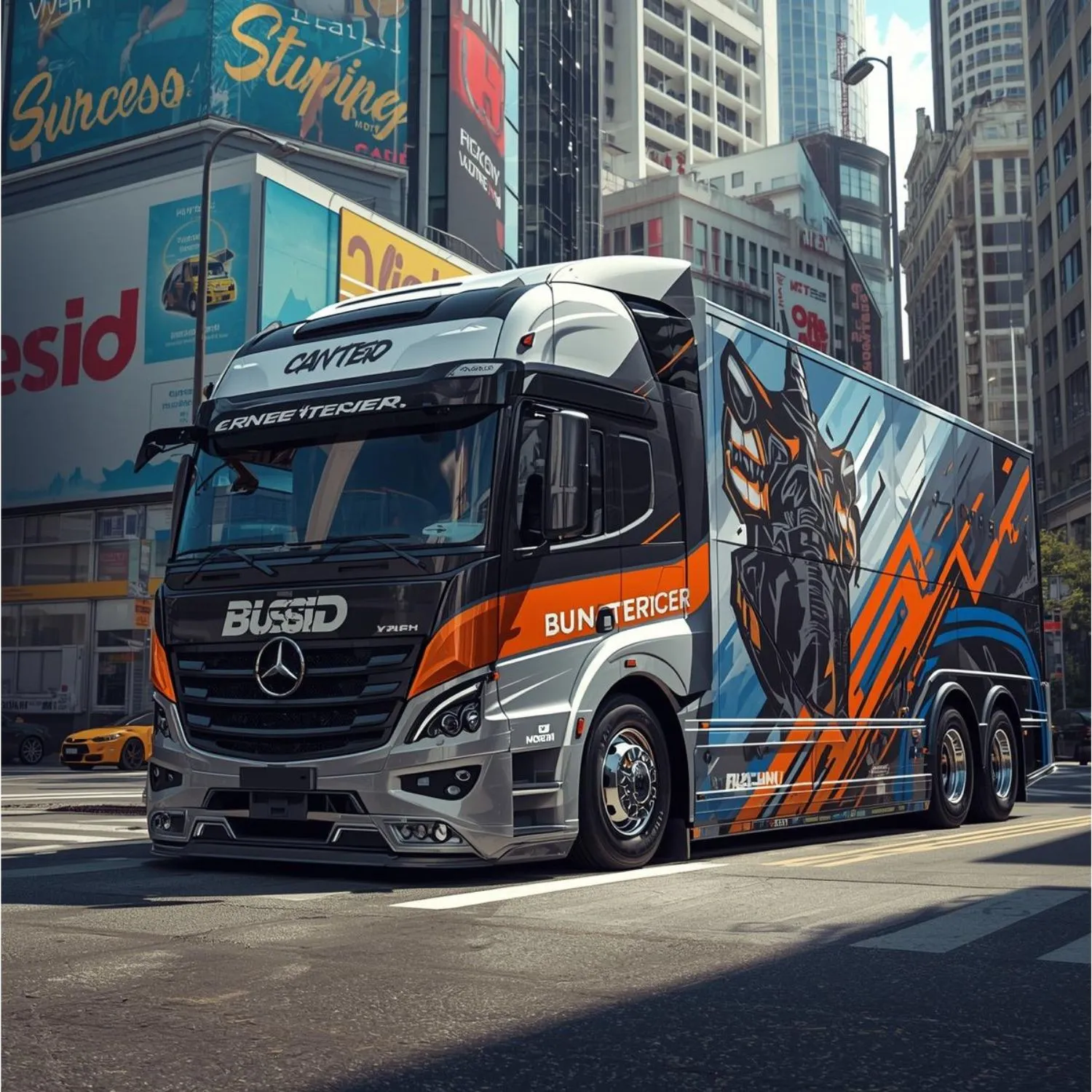 Mod Bussid Truck Canter Herex